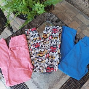 Girls LulaRoe Leggings S/M